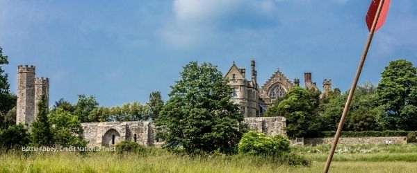 Battle Abbey, 1066 Country. Credit National Trust