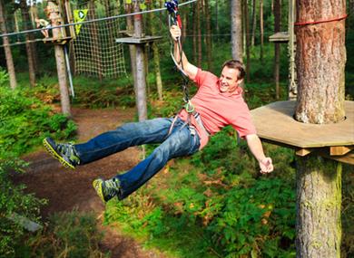 Go Ape Tree Top Adventure