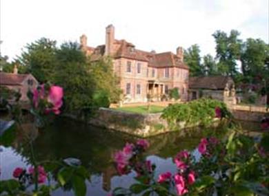 17th century gardens at Groombridge Place, Kent.