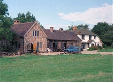 The picturesque 16th Century Forest Green Forge and Gallery.
