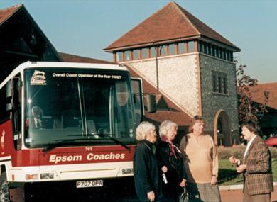 A Group at Denbies Vineyard