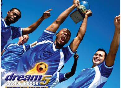Footballers at Ford Indoor Football Arena