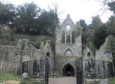Entrance to Hell Fire Caves, Buckinghamshire