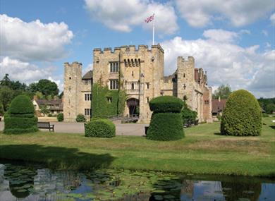 Hever Castle in summer