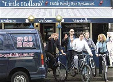 M's Cycle Hire at Little Holland Restaurant