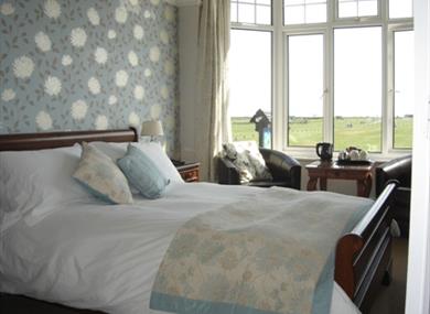 Sea view room at East Beach Guest House,
