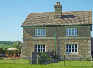 Rural setting with lovely open views.