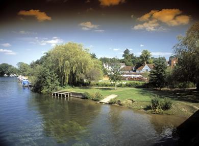 View from the bridge