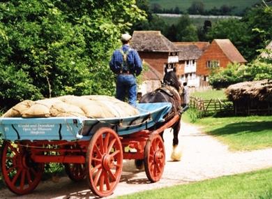 England's leading museum of historic buildings and traditional rural life.