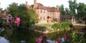 17th century gardens at Groombridge Place, Kent.