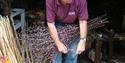Amberley Museum,broom maker
