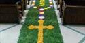 Arundel Cathedral Carpet of Flowers Corpus Christi