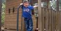 Charlie in play area