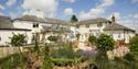 Garden and Terrace area at Fox Country Inn, Ibston