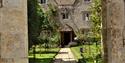 Kelmscott Manor from front gate, Lechlade