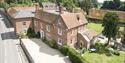 Aerial view of Manor Farm House