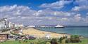 The seafront in Eastbourne, East Sussex