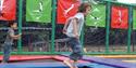 Tulleys Farm trampoline