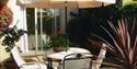 Self contained garden apartment 15 minutes walk to city centre