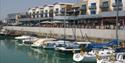 moored boats