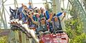 Image of a group of people on a ride at Thorpe Par