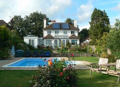 A White Lodge
