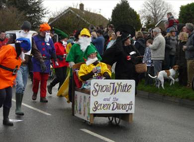 Participants in the Pagham Pram Race 2009
