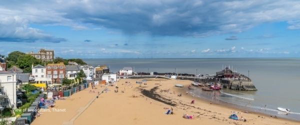 View of Broadstairs Beach, Thanet